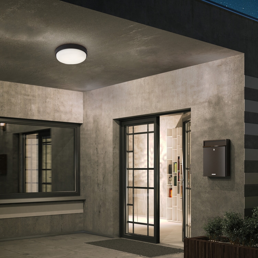 Rabalux - LED Venkovní stropní svítidlo LED/14W/230V IP54 černá