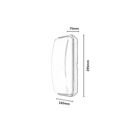 Rabalux - LED Venkovní nástěnné svítidlo LED/20W/230V 4000K IP65