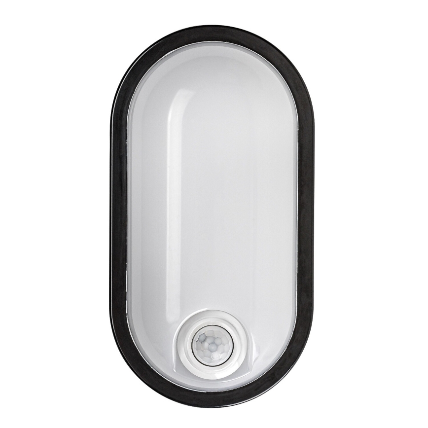 Rabalux - LED Venkovní stropní svítidlo se senzorem LED/15W/230V IP65 černá