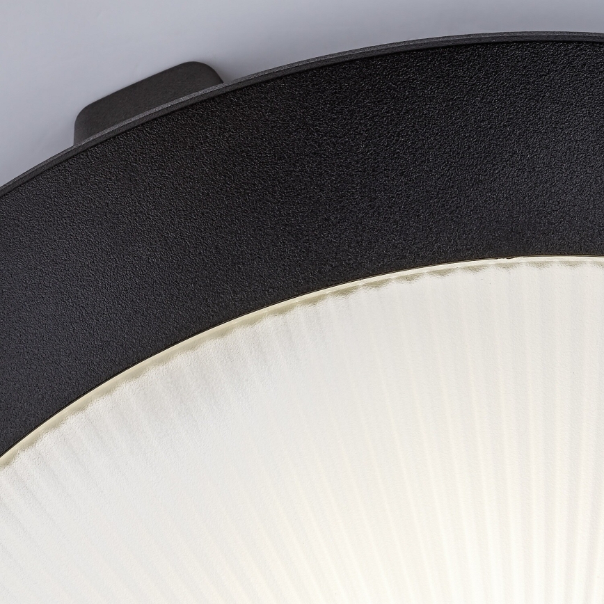 Rabalux - Venkovní stropní svítidlo 1xE27/9W/230V IP65 pr. 30 cm černá