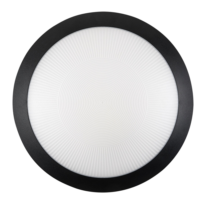 Rabalux - Venkovní stropní svítidlo 1xE27/9W/230V IP65 pr. 30 cm černá