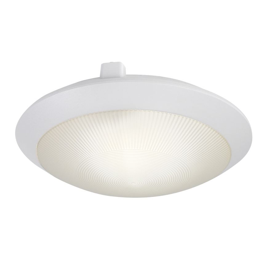 Rabalux - Venkovní stropní svítidlo 1xE27/9W/230V IP65 pr. 30 cm bílá