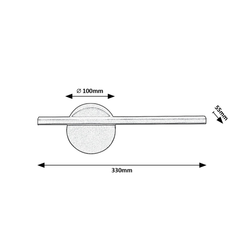 Rabalux - LED Nástěnné svítidlo LED/6W/230V 4000K