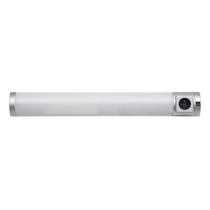 Rabalux - LED Podlinkové svítidlo se zásuvkou LED/8W/230V 4000K 68 cm stříbrná