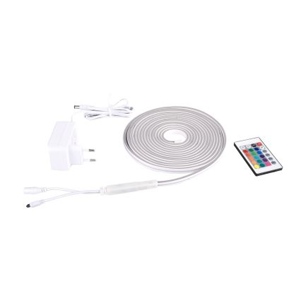 Rabalux - LED RGBW Stmívatelný pásek LED/21W/230V 5 m IP67 + dálkové ovládání
