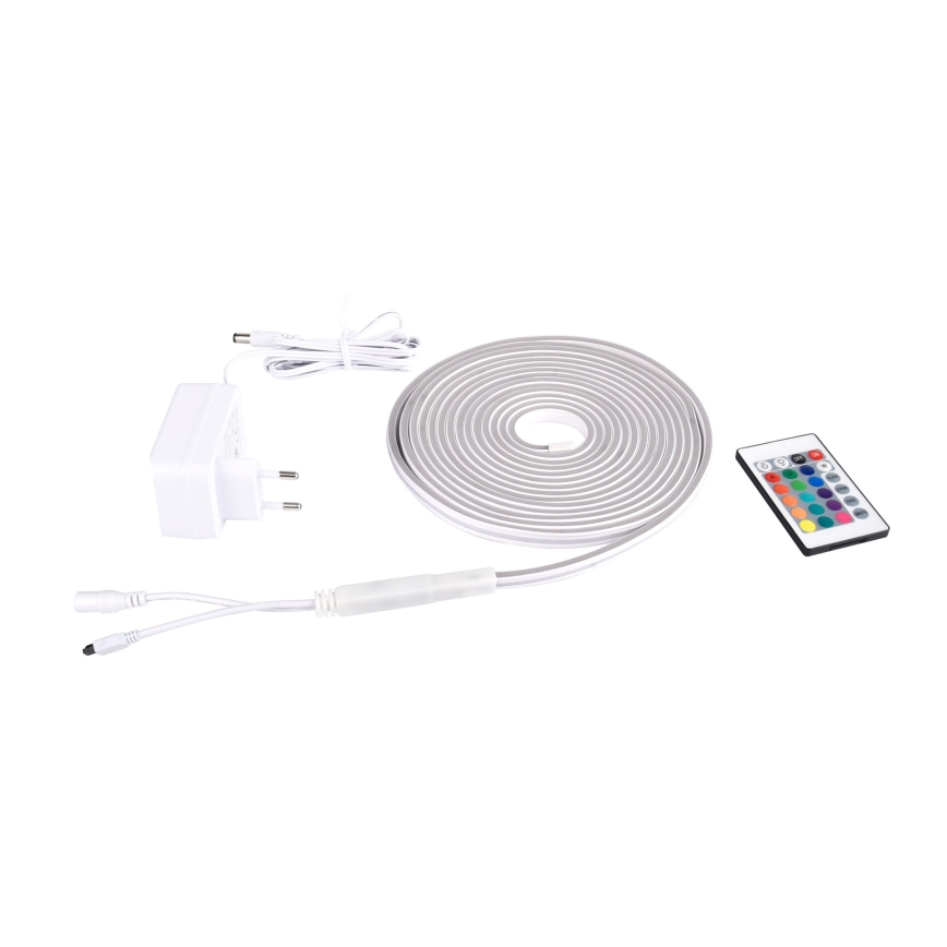 Rabalux - LED RGBW Stmívatelný pásek LED/21W/230V 5 m IP67 + dálkové ovládání