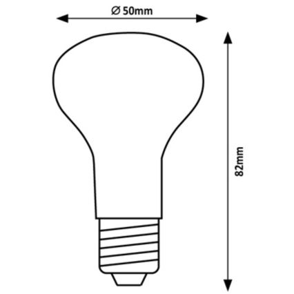 Rabalux - LED Žárovka R50 E14/5W/230V 3000K