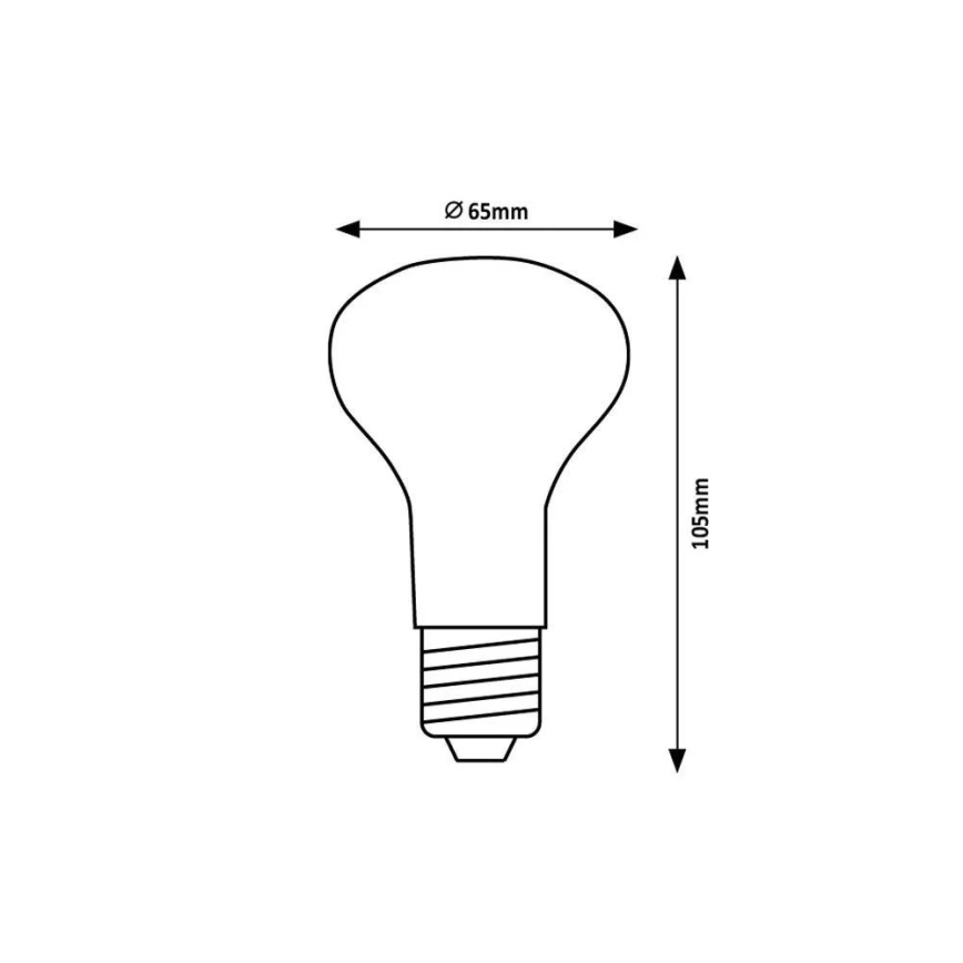 Rabalux - LED Žárovka R63 E27/9W/230V 4000K