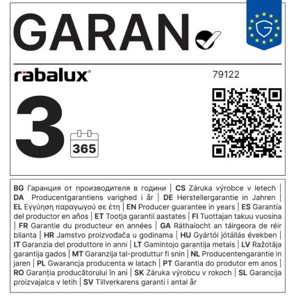 Rabalux - LED Žárovka T20 E14/6W/230V 4000K