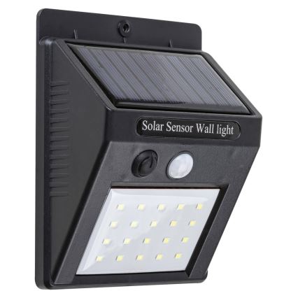 Rabalux - LED Venkovní solární svítidlo se senzorem OSTRAVA LED/2W/230V IP65