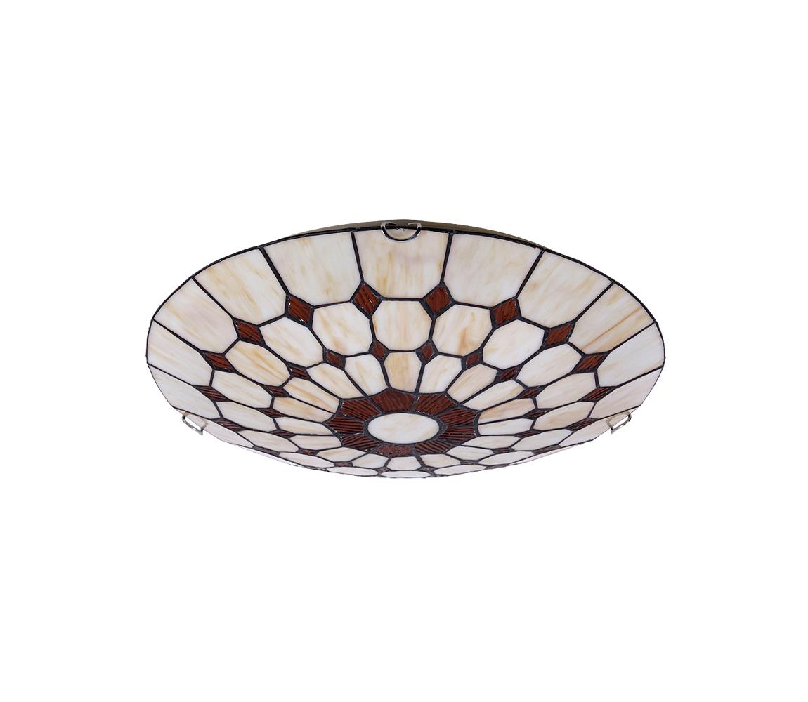 Rabalux Rabalux 8091 - Tiffany vitrážové stropní svítidlo MARVEL 2xE27/60W/230V RL8091
