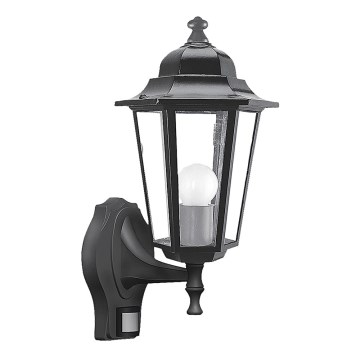 Rabalux 8217 - Venkovní nástěnné svítidlo s čidlem VELENCE 1xE27/60W/230V Rabalux 8217 - Venkovní nástěnné svítidlo s čidlem VELENCE 1xE27/60W/230V