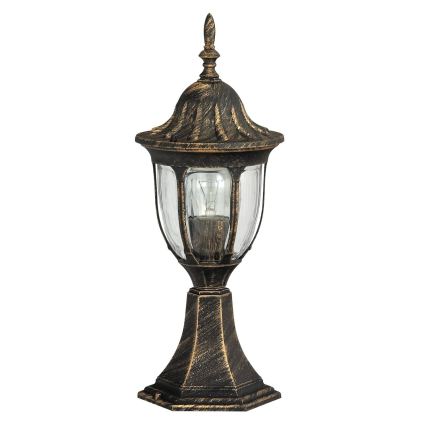 Rabalux - Venkovní lampa 1xE27/60W/230V IP43 zlatá/patina/černá