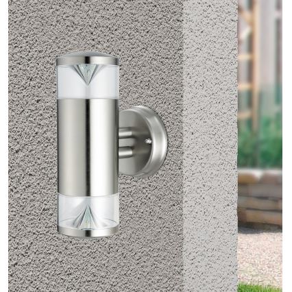 Rabalux - Venkovní nástěnné svítidlo 2xGU10/4,5W/230V IP44