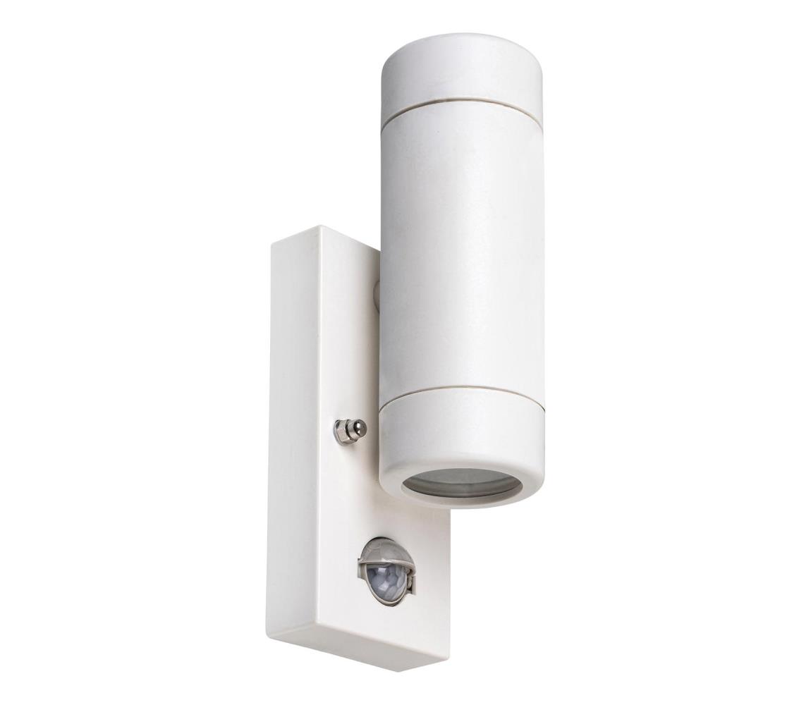 Rabalux Rabalux 8839 - Venkovní nástěnné svítidlo se senzorem MEDINA 2xGU10/10W/230V RL8839