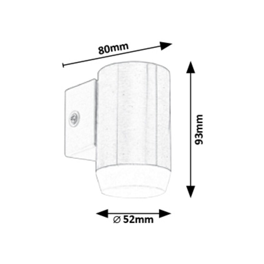 Rabalux - LED Venkovní nástěnné svítidlo LED/4W/230V IP44