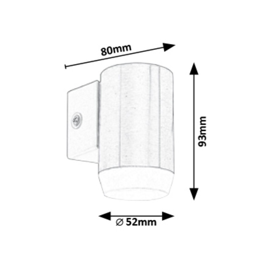 Rabalux - LED Venkovní nástěnné svítidlo LED/4W/230V  IP44