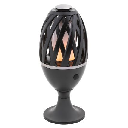 LED Venkovní svítidlo LED/5W/s dobíjecí baterií na USB IP65