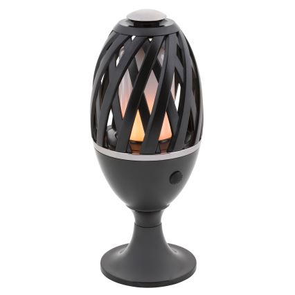 LED Venkovní svítidlo LED/5W/s dobíjecí baterií na USB IP65