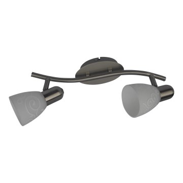 Rabalux - Bodové svítidlo HARMONY LUX 2xE14/40W/230V