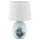 Rabalux - Dětská stolní lampa 1xE14/40W/230V modrá