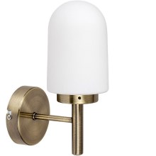 Rabalux - Koupelnové nástěnné svítidlo 1xE14/10W/230V IP44 bronz