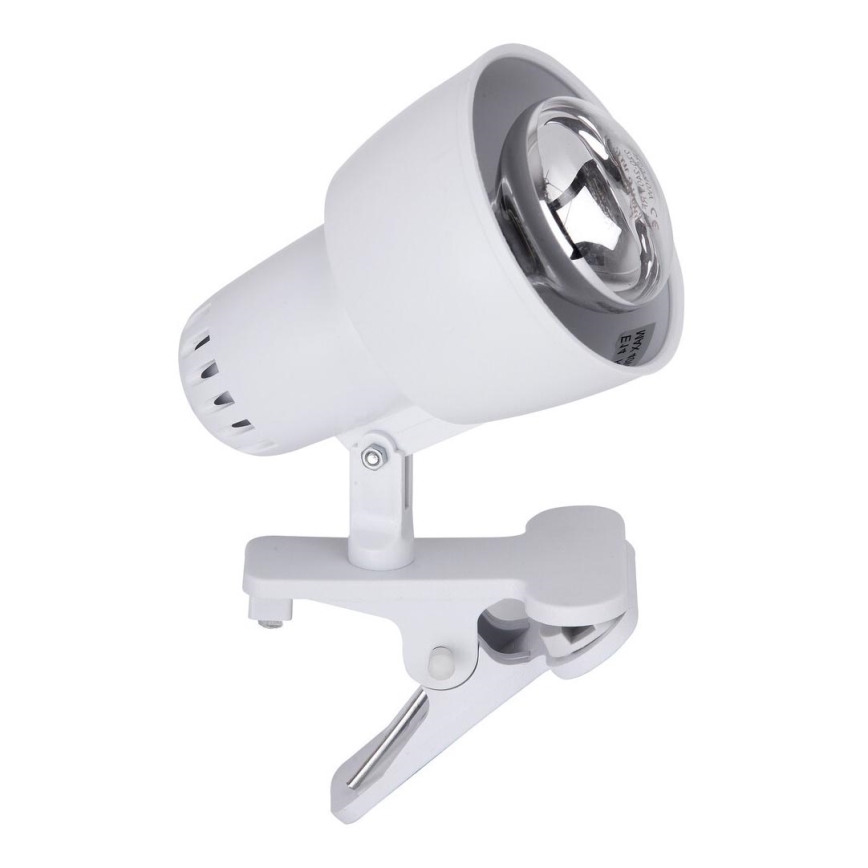 Rabalux - Lampa s klipem 1xE14/40W/230V bílá