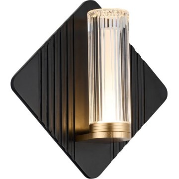 Rabalux - LED Koupelnové nástěnné svítidlo LED/7W/230V IP44 černá/zlatá
