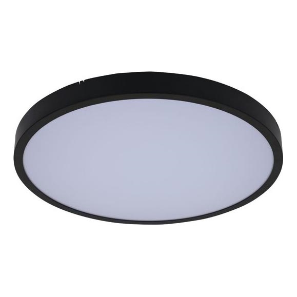 Rabalux - LED Koupelnové stropní svítidlo LED/12W/230V 3000/4000/6000K IP44 pr. 25,5 cm černá