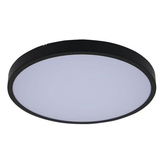 Rabalux - LED Koupelnové stropní svítidlo LED/18W/230V 3000/4000/6000K IP44 pr. 30,5 cm černá