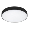 Rabalux - LED Koupelnové stropní svítidlo LED/24W/230V 2800K/4000K/6000K IP44 černá pr. 30 cm