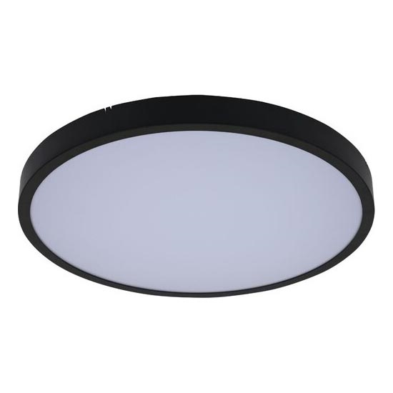 Rabalux - LED Koupelnové stropní svítidlo LED/24W/230V 3000/4000/6000K IP44 pr. 35,5 cm černá