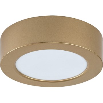 Rabalux - LED Koupelnové stropní svítidlo LED/7W/230V 4000K pr. 12 cm IP44 zlatá