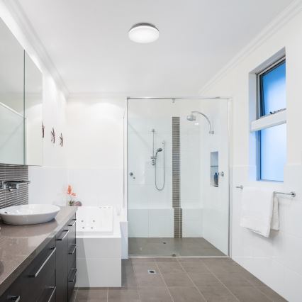 Rabalux - LED Koupelnové stropní svítidlo s pohybovým senzorem LED/18W/230V IP54 3000K/4000K/6000K pr. 22 cm