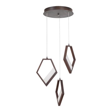 Rabalux - LED Lustr na lanku 3xLED/45W/230V