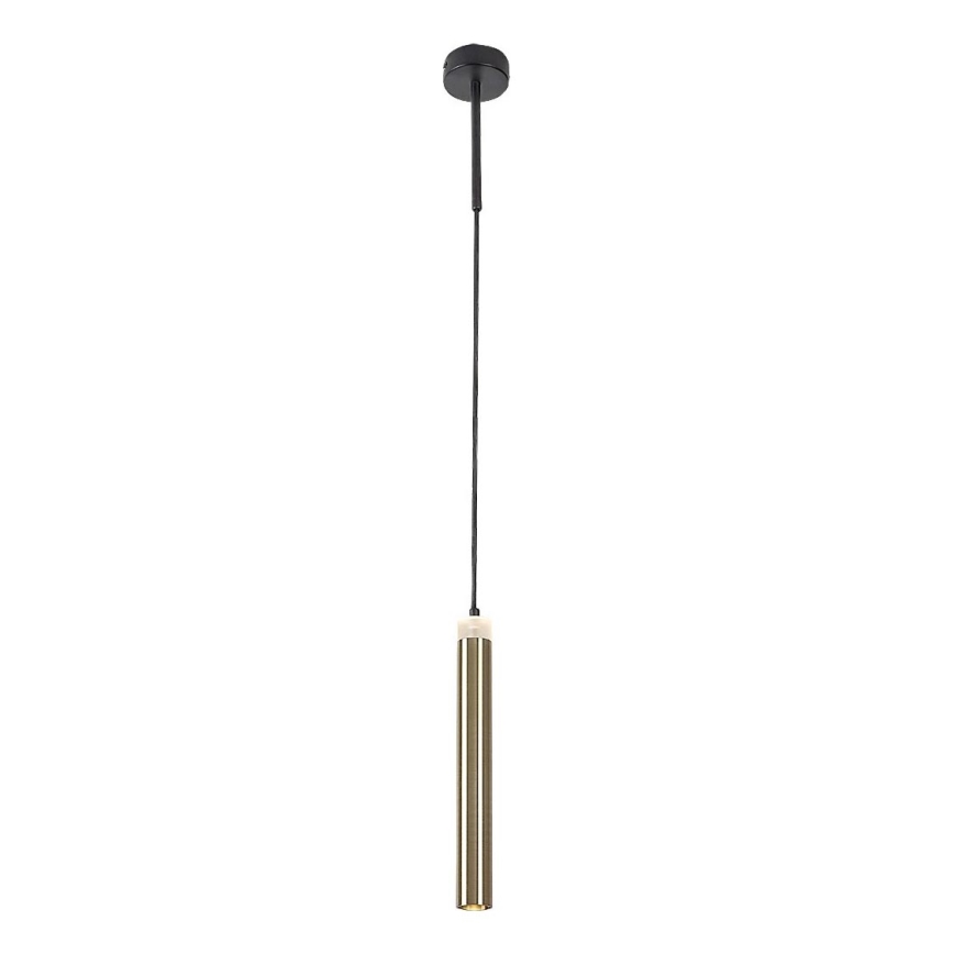 Rabalux - LED Lustr na lanku LED/10W/230V 4000K černá/zlatá
