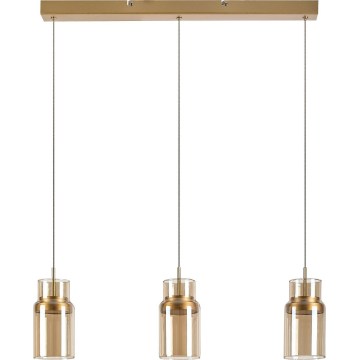 Rabalux - LED Lustr na lanku LED/27W/230V 3000K zlatá