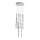 Rabalux - LED Lustr na lanku RAINA 8xLED/7,5W/230V