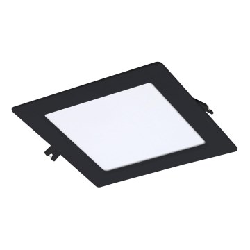 Rabalux - LED Podhledové svítidlo LED/12W/230V 4000K 17x17 cm černá