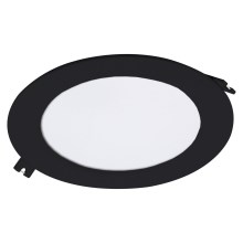 Rabalux - LED Podhledové svítidlo LED/12W/230V pr. 17 cm černá