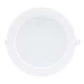 Rabalux - LED Podhledové svítidlo LED/18W/230V 3000K pr. 22 cm bílá