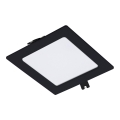 Rabalux - LED Podhledové svítidlo LED/6W/230V 3000K 12x12 cm černá