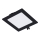 Rabalux - LED Podhledové svítidlo LED/6W/230V 3000K 12x12 cm černá