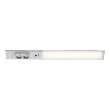 Rabalux - LED Podlinkové svítidlo se zásuvkami LED/18W/230V 4000K 60 cm bílá