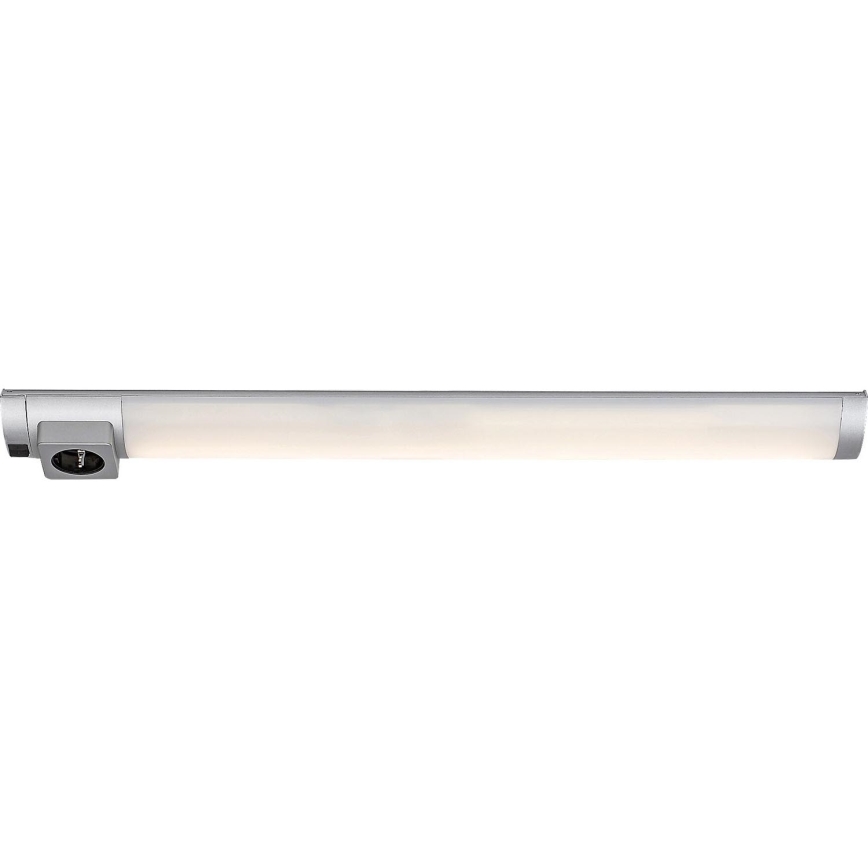 Rabalux - LED Podlinkové svítidlo se zásuvkou LED/5W/230V 4000K 45 cm matný chrom