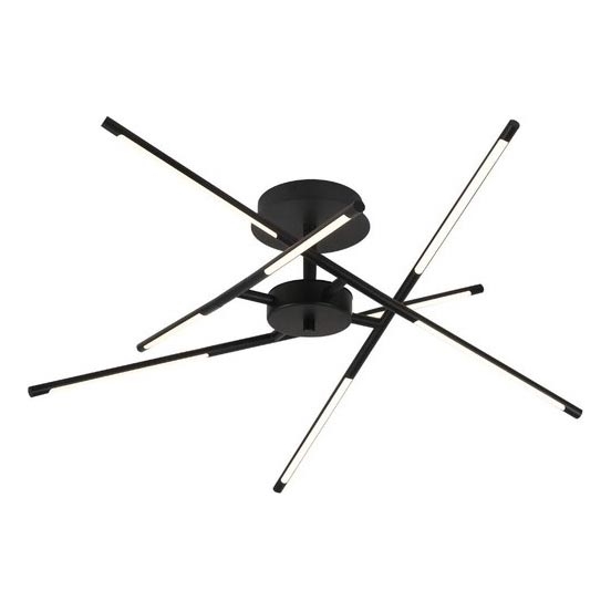 Rabalux - LED Přisazený lustr LED/40W/230V 3000K černá