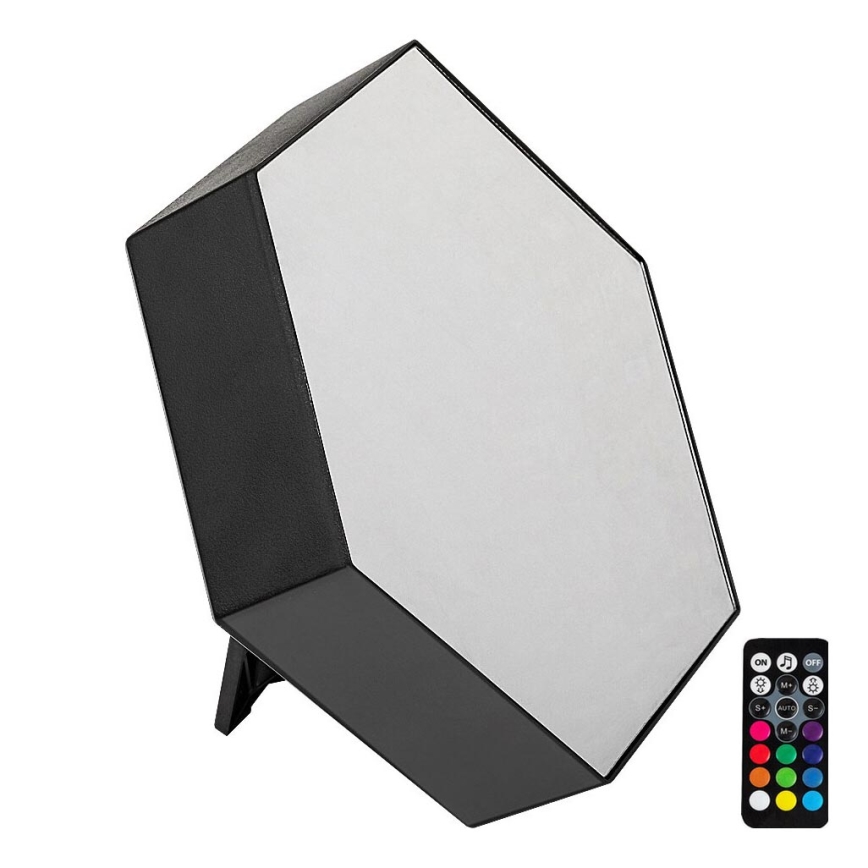 Rabalux - LED RGB Stmívatelná stolní lampa LED/1W/5V/3xAA + dálkové ovládání