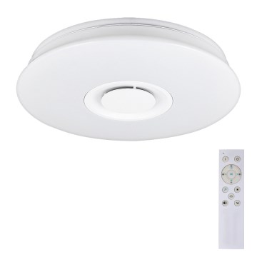 Rabalux - LED RGB Stmívatelné stropní svítidlo 1xLED RGB/24W/230V + dálkové ovládání pr. 40 cm