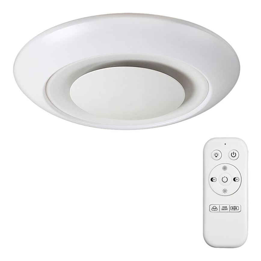 Rabalux - LED RGB Stmívatelné stropní svítidlo LED/24W/230V pr. 48 cm + dálkové ovládání