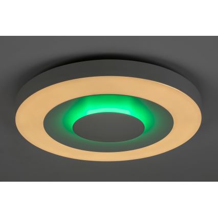 Rabalux - LED RGB Stmívatelné stropní svítidlo LED/40W/230V 3000-6000K + dálkové ovládání